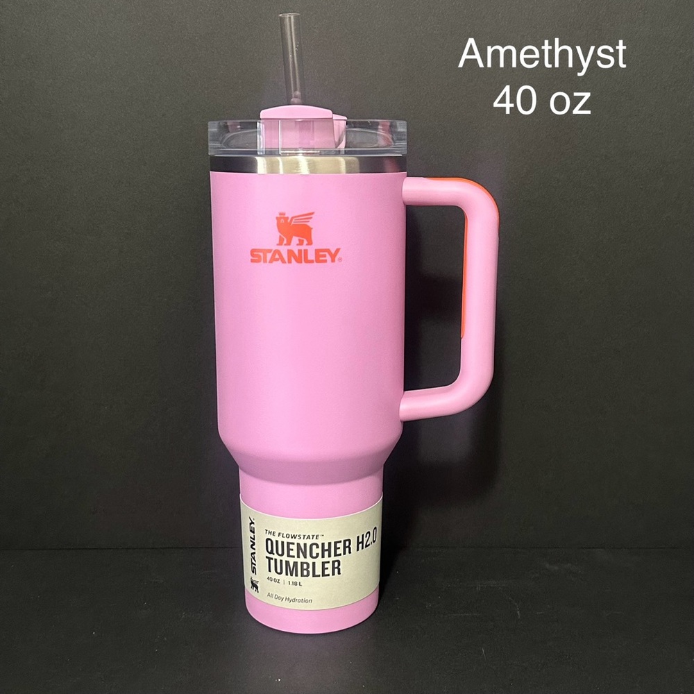 Stanley 40 oz Amethyst Quencher H20 flowstate tumbler